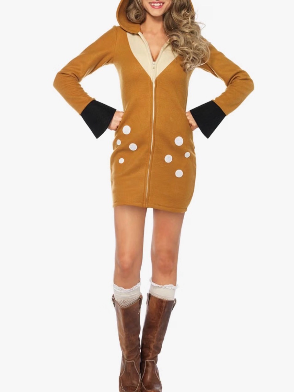 Spirit Cozy Fawn Costume Adult SM (4/6)
